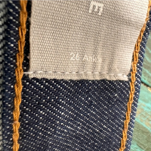 Everlane Ankle Mid Rise Skinny Jeans Dark Indigo Wash Size 26 - Picture 9 of 12